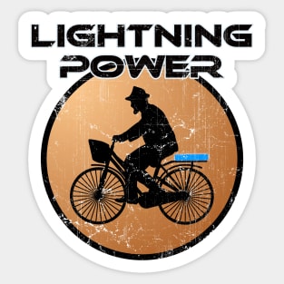 Lightning Power Sticker